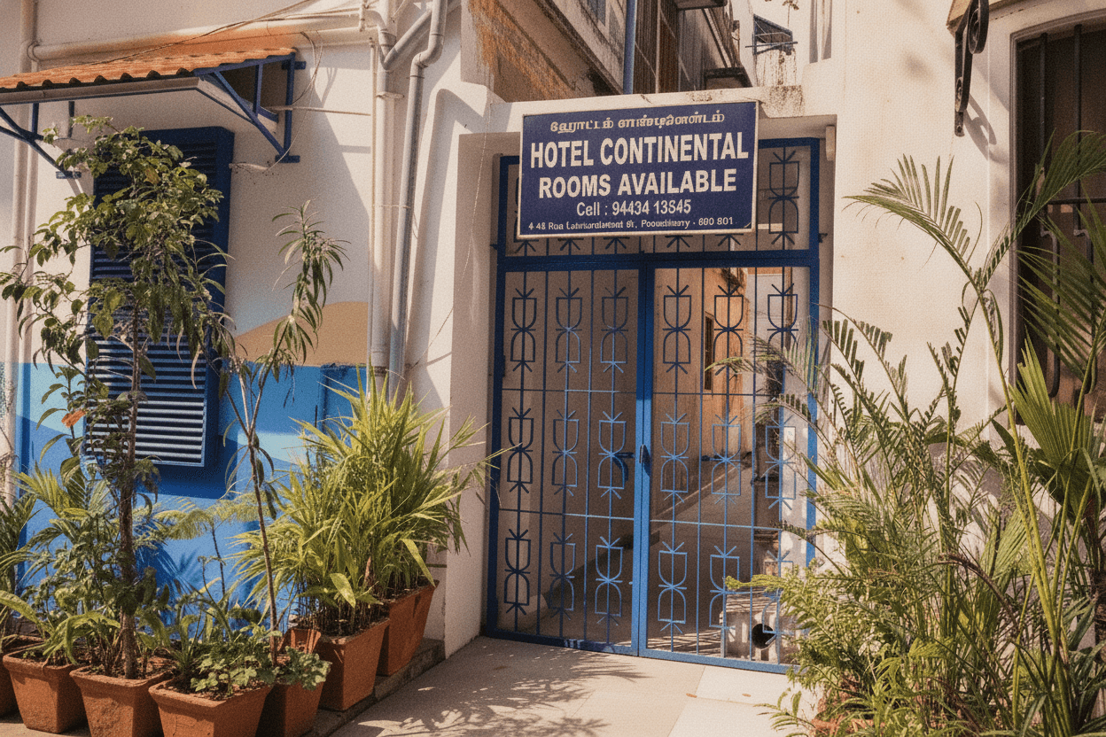 Walk to Rock Beach in Minutes — Stay on Labourdonnais Street, White Town